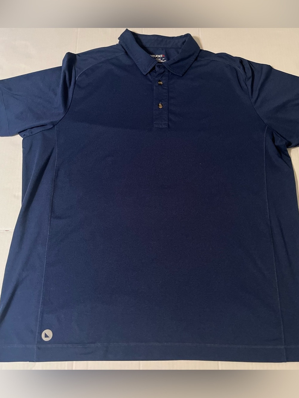 UNTUCKit Men's Dark Navy Performance Polo